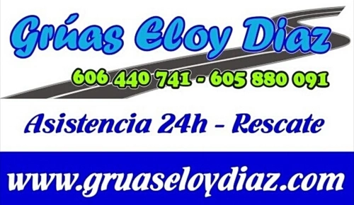 Grúas Eloy Díaz asistencia y rescate de vehículos, asistencia en carretera, taller mecánico móvil reparaciones, transporte y custodia de vehículos, asistencia en viaje 365/24
